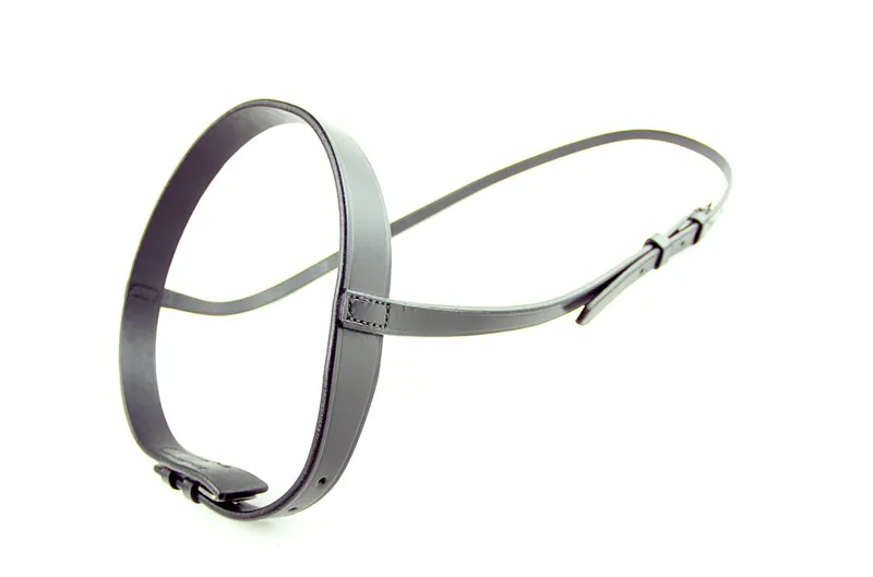 Dever Ascot Plain Caveson Noseband 1 1/4In Brown-1